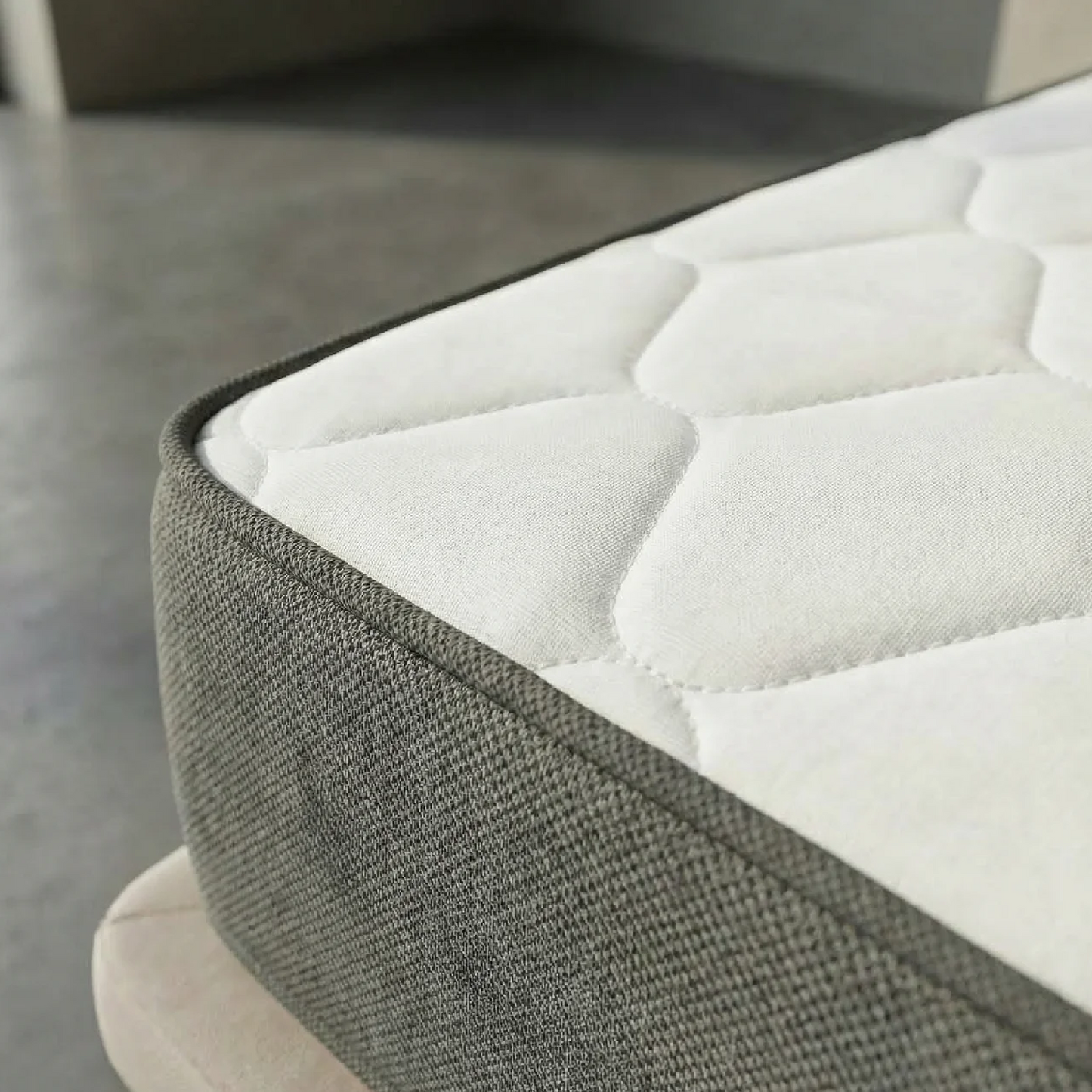 Detalle base tapizada