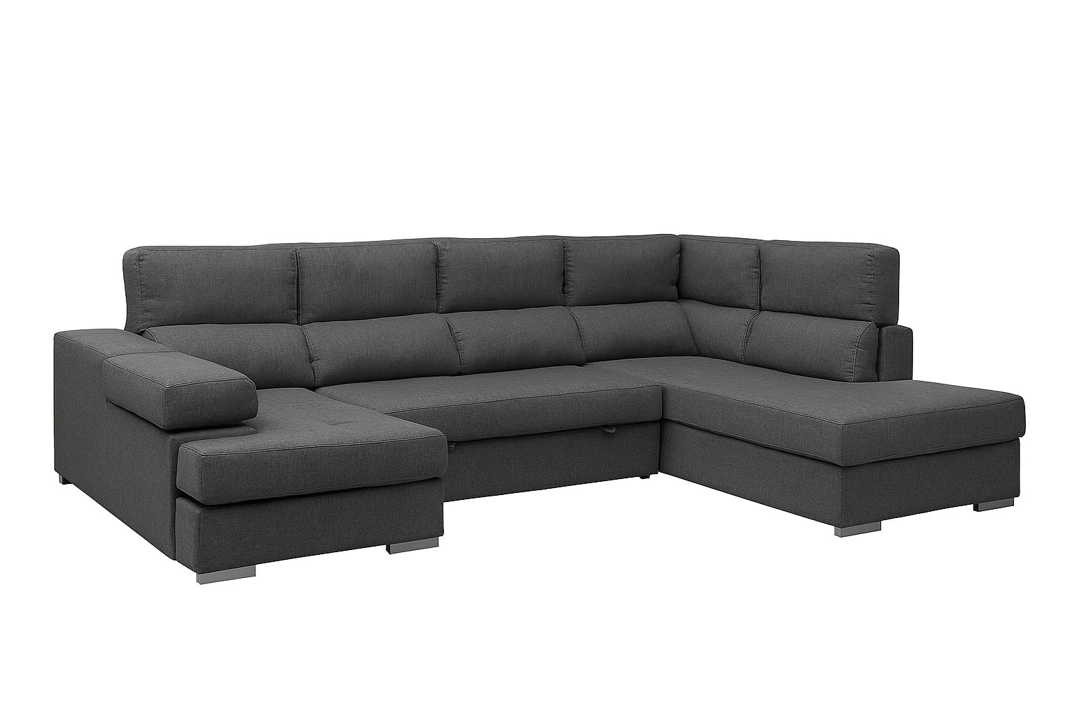 Sofá Flora Chaiselongue Gris