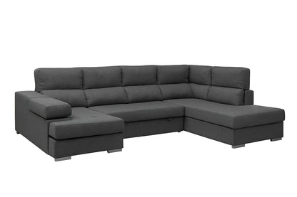 Sofá Flora Chaiselongue Gris