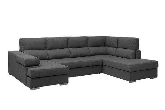 Sofá Flora Chaiselongue Gris